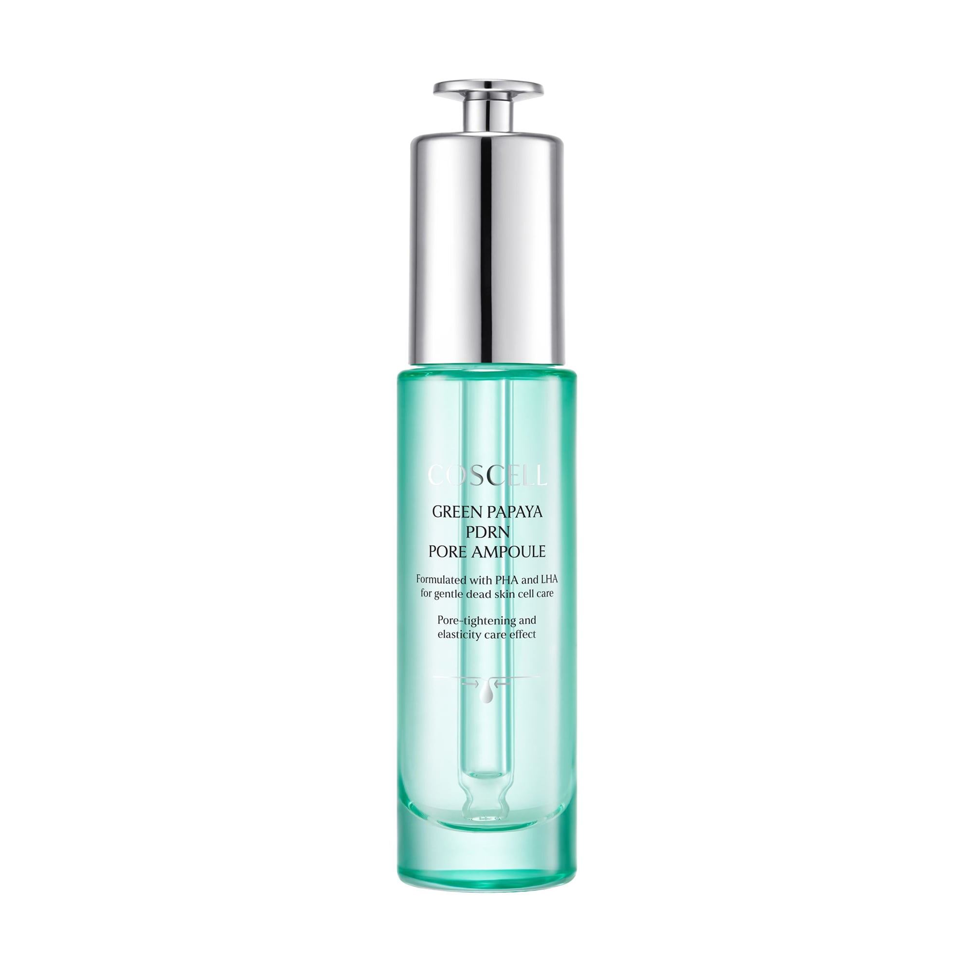 Сироватка Coscell Green Papaya PDRN Pore Ampoule для звуження пор обличчя, 30 мл
